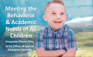 Meeting the behavioral and academic needs of all children